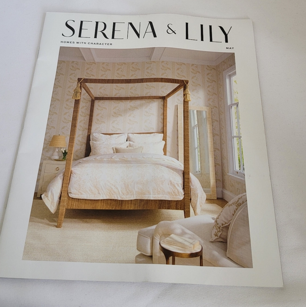 SERENA & LILY Home Decor & Furniture CatalongMay 2025 Homes With Character
